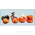 witch ornaments ceramic candle holder with customized design